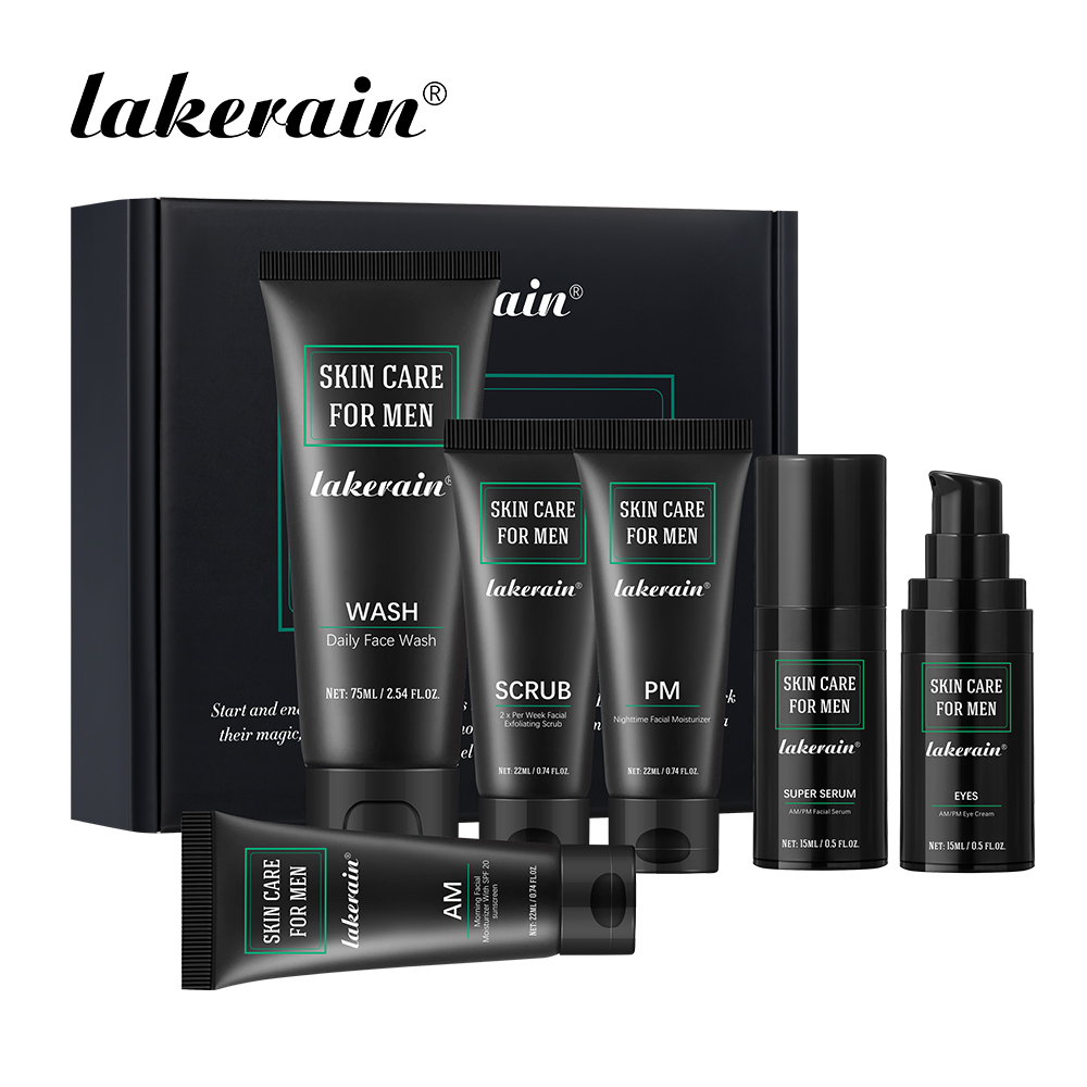 Men Accessories Combo - 레이크레인 남성용 스킨케어 키트, 유분 조절,
