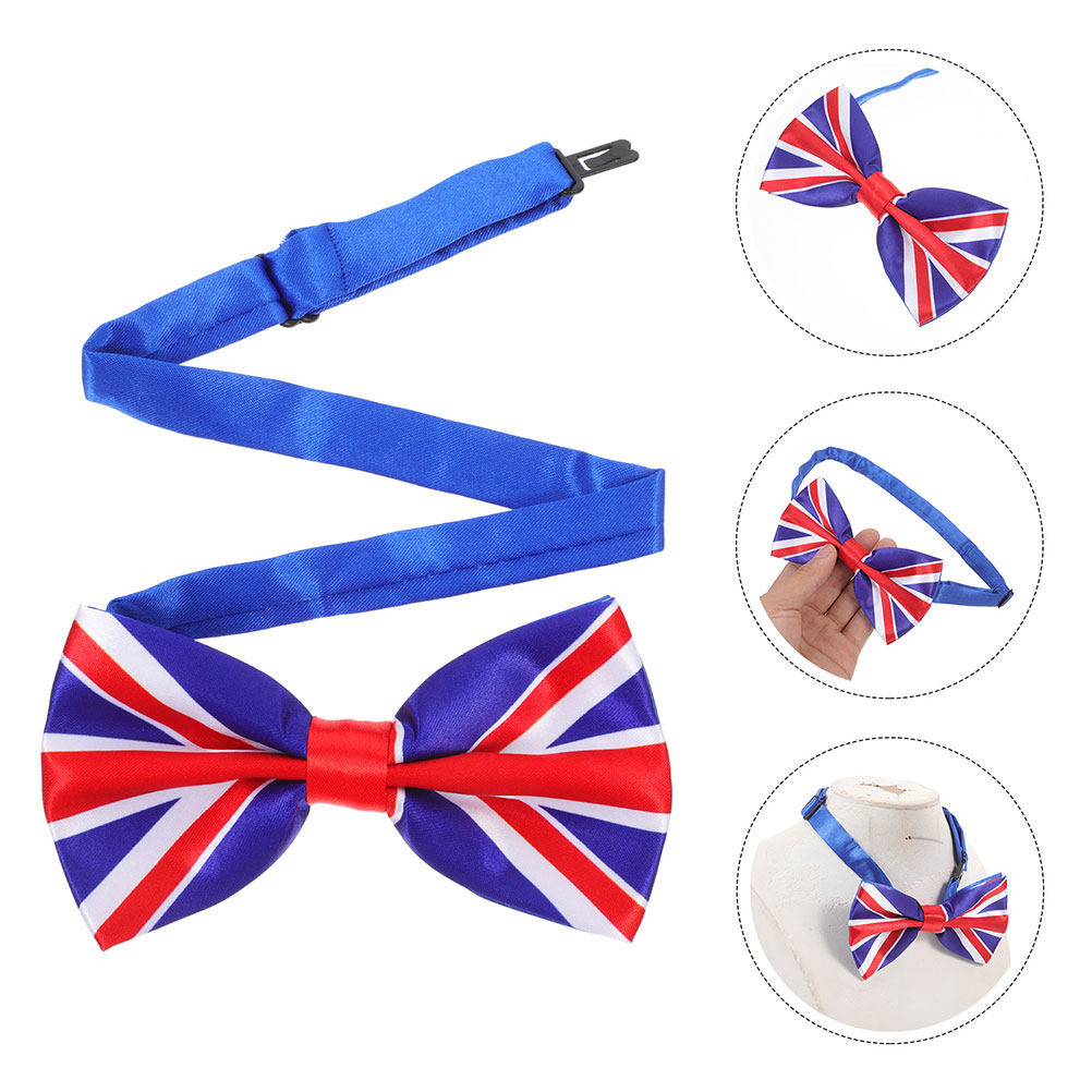 Men'S Accessories Uk - 2개 세트 파티 나비넥타이 영국 국기