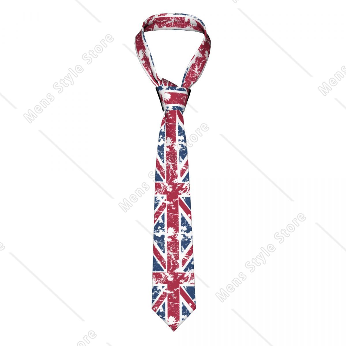 유니언 잭 깃발 남녀 넥타이 실크 폴리에스터 8cm 좁 - Men'S Accessories Uk 리뷰 및 가격