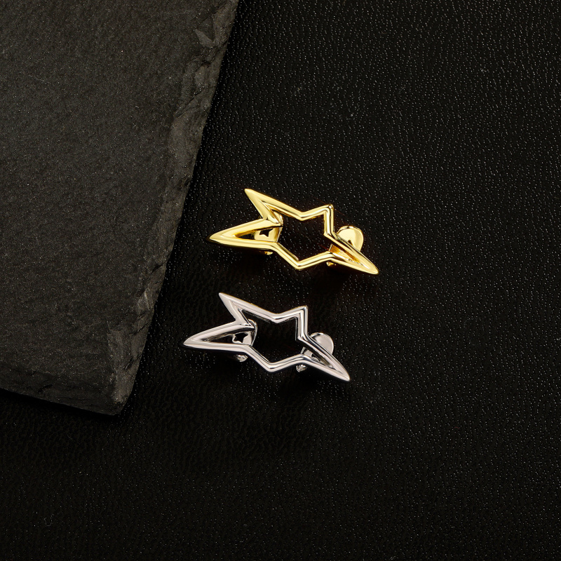 Y2K 사이버 펑크 광택 기하학적 별 오각형 치아 캡  - Men'S Accessories For Christmas 리뷰 및 가격
