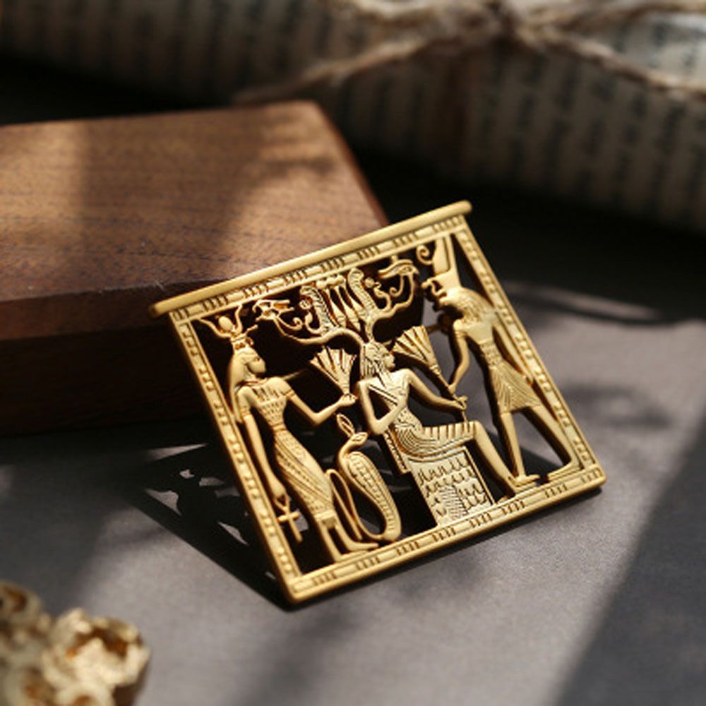 남성 여성을위한 선물 금속 이집트 초상화 입체 중공 배 - Men'S Accessories Jewelry Egypt 리뷰 및 가격