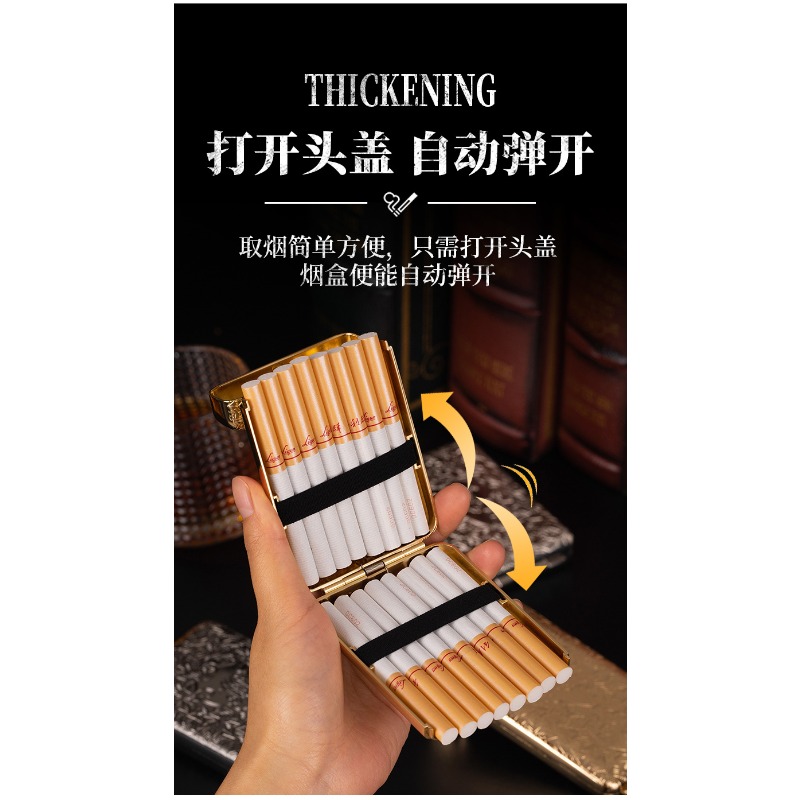 뉴 레트로 메탈 20개입 담배케이스, 밀폐 방수, 대용 - Men Accessories Set 리뷰 및 가격
