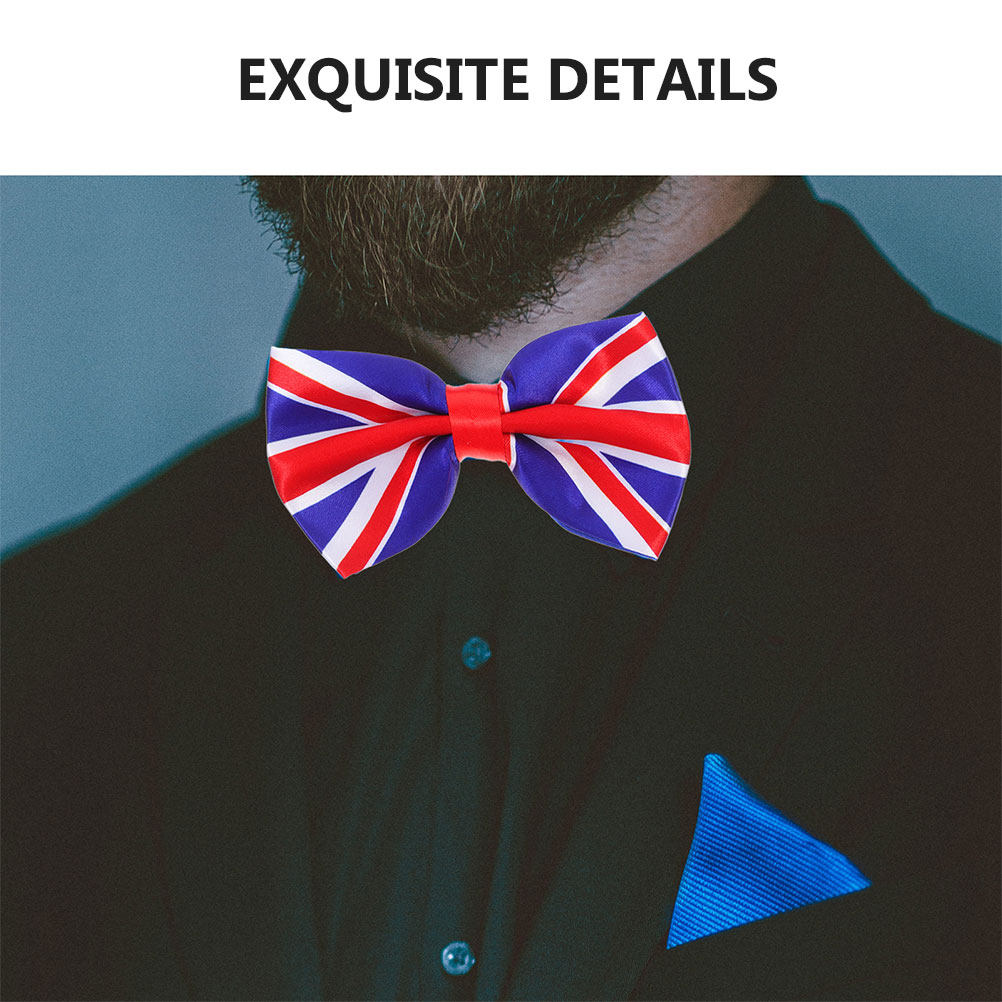 2개 세트 파티 나비넥타이 영국 국기 디자인 세련된 남 - Men'S Accessories Uk 리뷰 및 가격