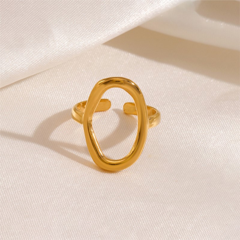 ANENJERY 316L 스테인레스 스틸 중공 타원형  - Men Accessories Sale 리뷰 및 가격