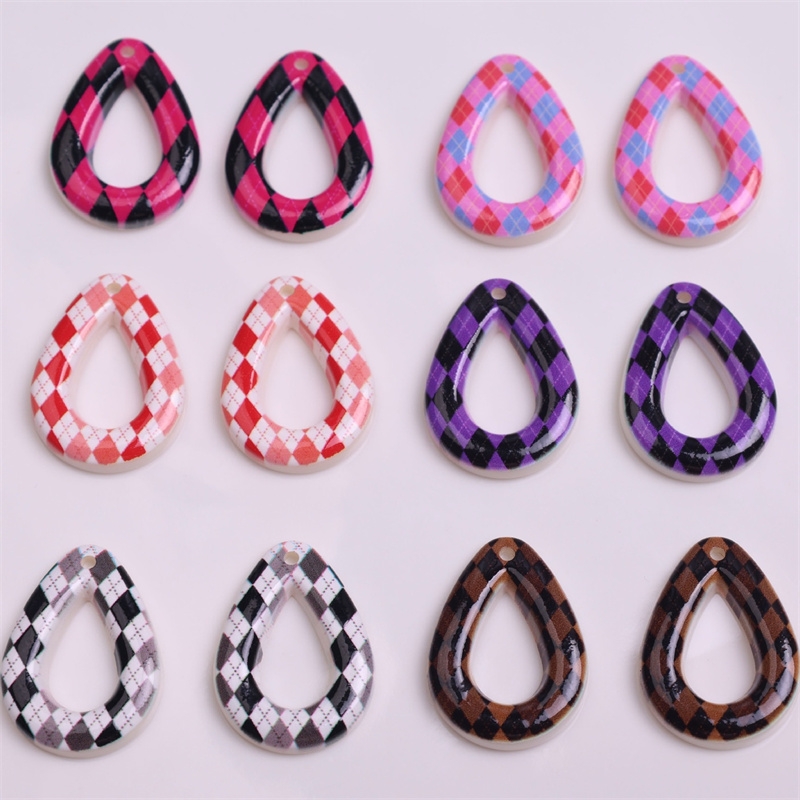 무료 배송 100 개/몫 색상 격자 무늬 패턴 인쇄 만 - Men'S Accessories Drop Shipping 리뷰 및 가격